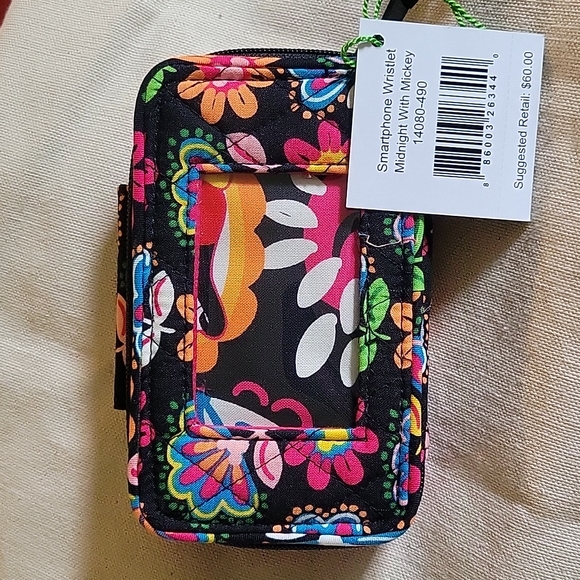 Vera Bradley Handbags - Vera Bradley Disney Midnight with Mickey & Minnie Mouse Smartphone Wristlet